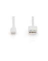 digitus Kabel do transmisji danych/ładowania USB A/Lightning MFI 2m Biały - nr 15