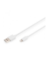 digitus Kabel do transmisji danych/ładowania USB A/Lightning MFI 2m Biały - nr 8