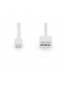 digitus Kabel do transmisji danych/ładowania USB A/Lightning MFI 2m Biały - nr 9
