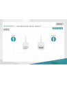 digitus Kabel do transmisji danych/ładowania USB C/Lightning MFI 2m Biały - nr 3