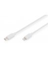 digitus Kabel do transmisji danych/ładowania USB C/Lightning MFI 2m Biały - nr 5