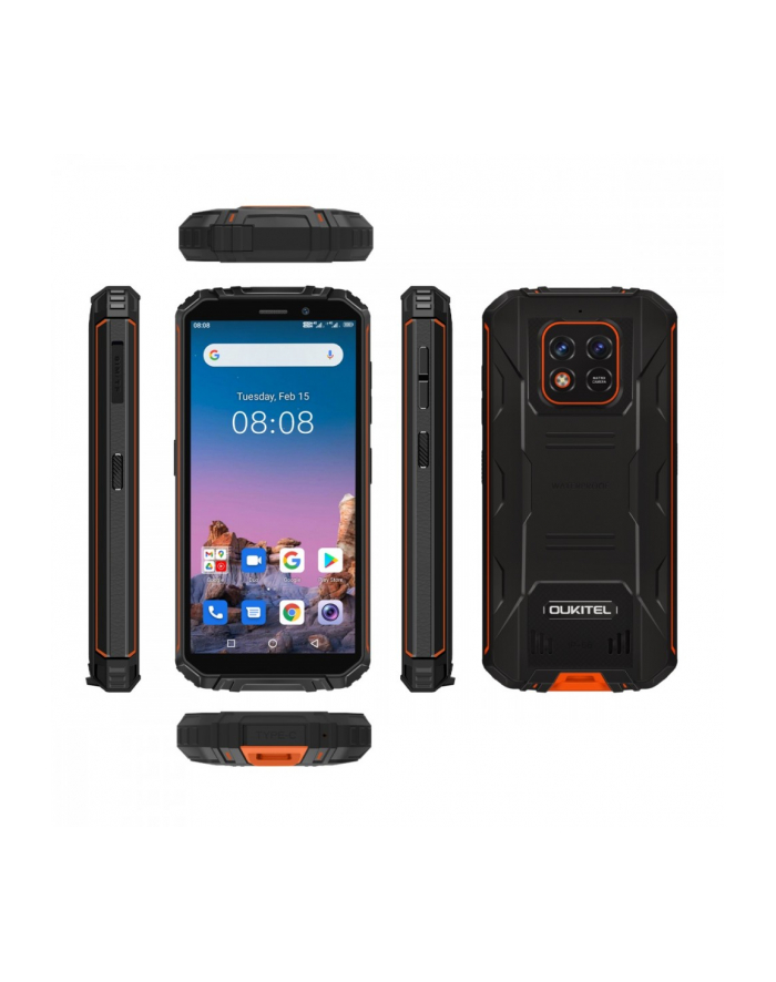 oukitel Smartfon WP18 4/32GB DualSIM Pomarańczowy główny