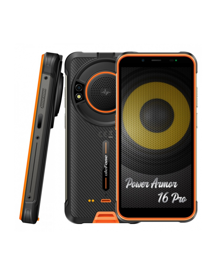 ulefone Smartfon Power Armor 16 PRO 4/64GB Pomarańczowy główny