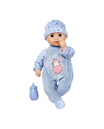 ZAPF Creation Baby Annabell Little Alexander 36cm, doll (with sleeping eyes, romper suit, hat and drinking bottle)