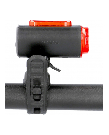 fischer die fahrradmarke FISCHER bicycle battery rear light Twin, LED light