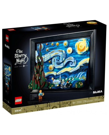 LEGO 21333 Ideas Vincent van Gogh - Starry Night Construction Toy (3D Replica of Van Goghs Masterpiece)