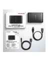 axagon MINI stacja dokująca ADSA-D25, USB 3.2 Gen 1 - 2x SATA 6G 2.5' SSD/HDD CLONE - nr 14