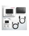 axagon MINI stacja dokująca ADSA-D25, USB 3.2 Gen 1 - 2x SATA 6G 2.5' SSD/HDD CLONE - nr 44
