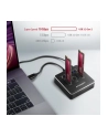 axagon Stacja dokująca ADSA-M2C, USB-C 3.2 Gen 2 - 2x M.2 NVMe SSD CLONE MASTER - nr 18