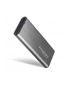 axagon Obudowa zewnętrzna, aluminiowa, bezśrubowa, EEM2-SG2, USB-C 3.2 Gen 2 - M.2 NVMe ' SATA SSD - nr 2