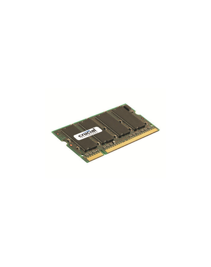Crucial 1 GB, 800MHz, DDR2, NON-ECC, CL6 SODIMM główny