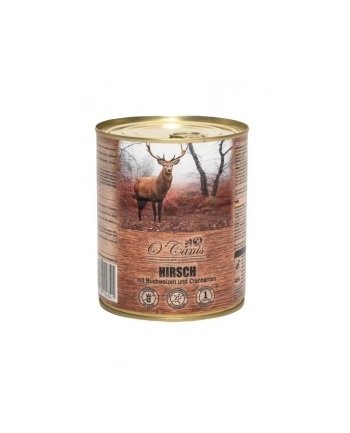 O'Canis konserwa dla psa Jeleń z kaszą gryczaną 800g