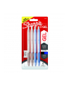 Długopis żelowy Sharpie S-GEL FASHION - blister 4szt (korpusy białe i szarobłękinte  wkłady: 2xniebieski oraz 2xczarny) M 0 7mm 2162647 - nr 10