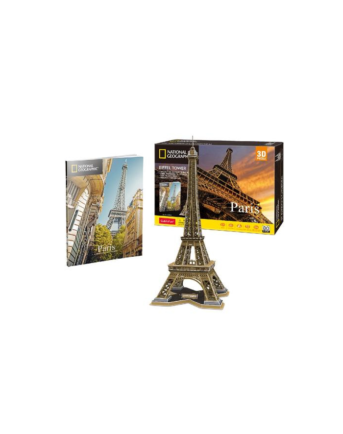 cubicfun Cubic Fun Puzzle 3D National Geographic Paryż główny