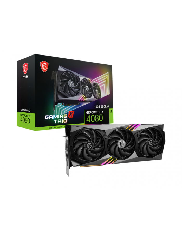 Karta graficzna MSI GeForce RTX 4080 16GB GAMING X TRIO główny