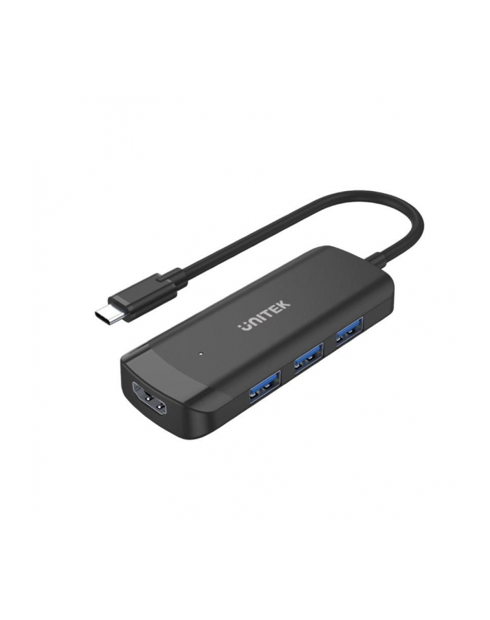 UNITEK HUB AKTYWNY USB-C 3X USB-A 31  HDMI 4K30HZ główny