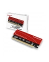 axagon Adapter wewnętrzny PCEM2-S, PCIe x16 M.2 NVMe M-key slot aluminiowa osłona - nr 4