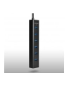 axagon HUB 7-portowy HUE-SA7BP USB 3.2 GEN 1 alu charging hub, AC adapter - nr 12