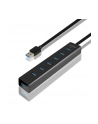 axagon HUB 7-portowy HUE-SA7BP USB 3.2 GEN 1 alu charging hub, AC adapter - nr 9