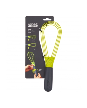 Joseph Joseph Trzepaczka 2w1 Twist, zielona