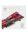 axagon Karta rozszerzeń PCEM2-ND, PCIe x 8 kontroler 2x slot M.2 NVMe M-key RAID wsparcie dla płyt bez bifurkacji, w zestawie LP - nr 4