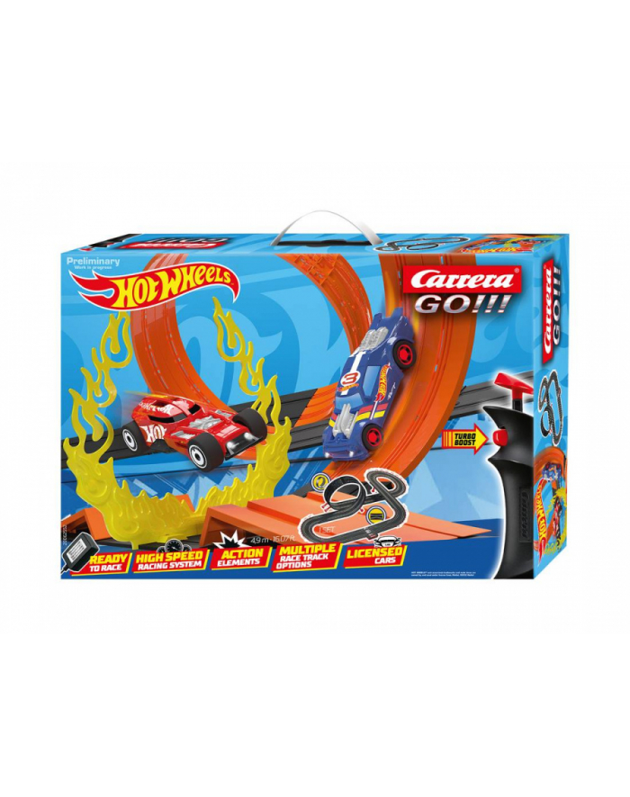 CARRERA GO!!! tor Hot Wheels 4.9m 20062552 główny