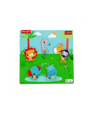 Puzzle Mini Fisher Price Fun Zabawka drewniana 61619 Trefl