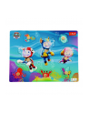 Puzzle medium Paw Patrol under water Zabawka drewniana 61631 Trefl - nr 1