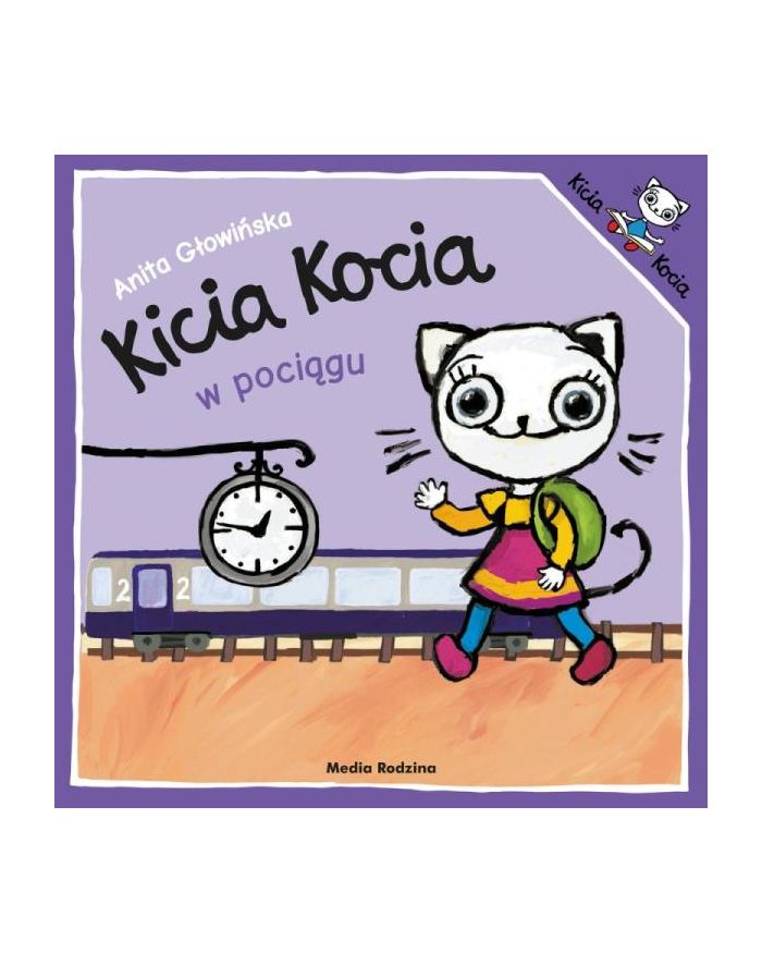media rodzina Kicia Kocia w pociągu główny