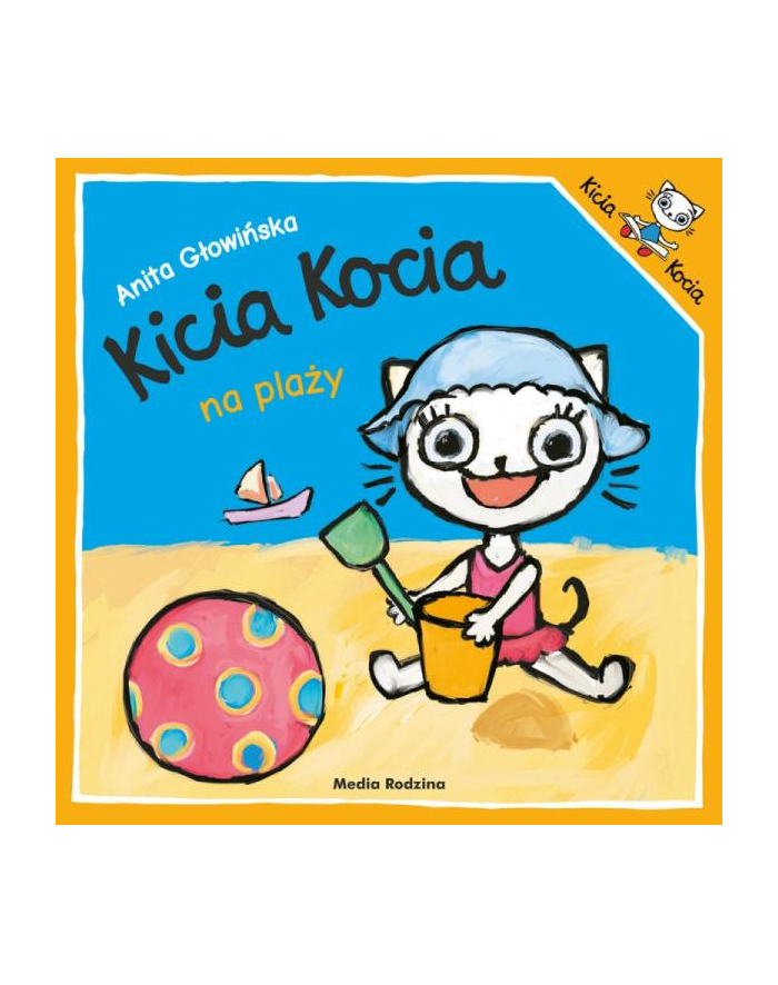 media rodzina Kicia Kocia na plaży główny