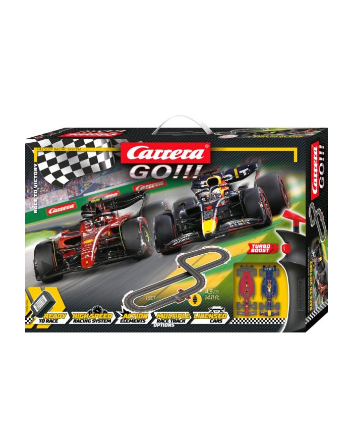 carrera toys Tor GO!!! Race to Victory 4,3m 62545 Carrera główny