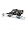 axagon Karta PCIe PCEA-S2N, 2x port szeregowy RS232 250 Kbpsw zestawie LP - nr 2