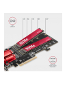 axagon Karta rozszerzeń PCEM2-ND, PCIe x 8 kontroler 2x slot M.2 NVMe M-key RAID wsparcie dla płyt bez bifurkacji, w zestawie LP - nr 13