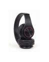GEMBIRD Słuchawki stereofoniczne Bluetooth z efektem świetlnym LED czarne - nr 14