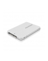 axagon Wewnętrzna obudowa 2.5' z interfejsem SATA do dysków SSD M.2 SATA, RSS-M2SD, srebrny - nr 21
