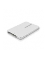 axagon Wewnętrzna obudowa 2.5' z interfejsem SATA do dysków SSD M.2 SATA, RSS-M2SD, srebrny - nr 31