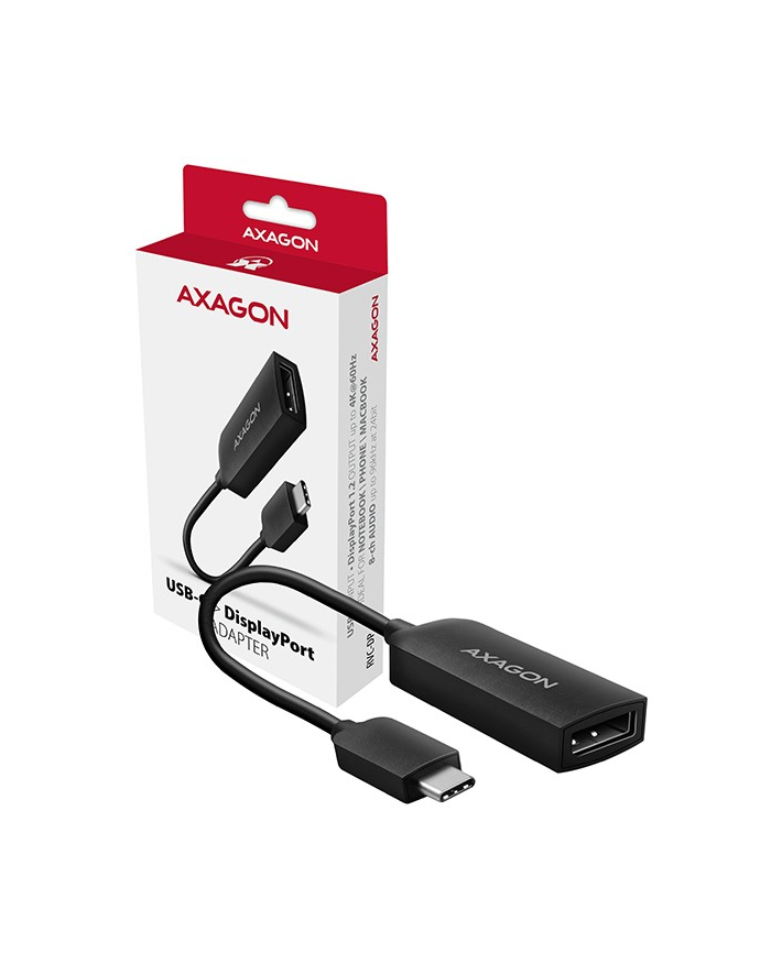 axagon Konwerter/adapter USB-C na DisplayPort, RVC-DP, 4K/60Hz główny