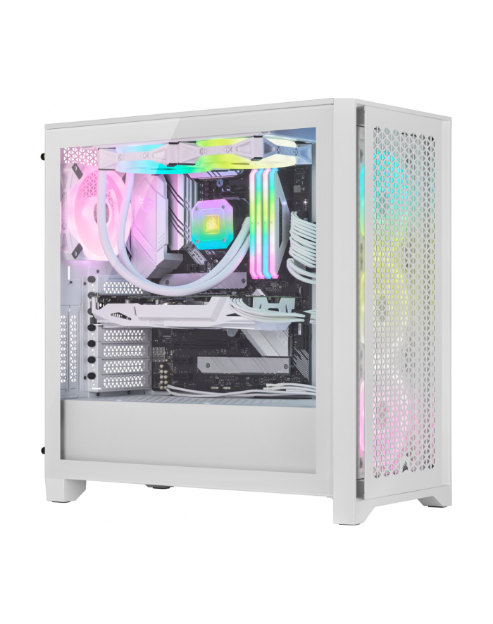 CORSAIR iCUE 4000D RGB Airflow Mid-Tower True White główny