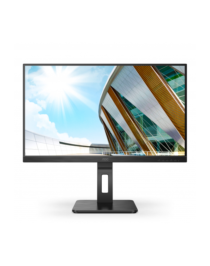 aoc Monitor 24P2QM 23.8 cala VA 75 Hz HDMI DP DVI Pivot główny