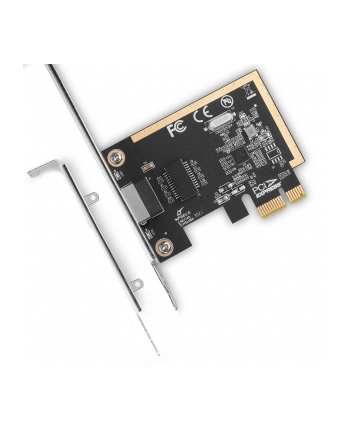 axagon Karta sieciowa PCIe PCEE-GRF, 1x Gigabit Ethernet port RJ-45 Realtek LP