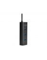 axagon HUB 4-portowy HUE-S2BL USB 3.2 Gen 1 charging hub 1.2m   kabel micro USB - nr 3