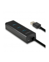 axagon Hub 4-portowy HUE-S2B USB 3.2 Gen 1 charging hub, microUSB - nr 3