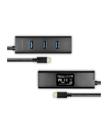 axagon Hub 4-portowy HUE-S2C USB 3.2 Gen 1 charging hub, microUSB, 40cm USB-C kabel