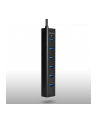 axagon HUB 7-portowy HUE-SA7BP USB 3.2 GEN 1 alu charging hub, AC adapter - nr 12