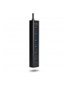 axagon HUB 7-portowy HUE-SA7BP USB 3.2 GEN 1 alu charging hub, AC adapter - nr 15