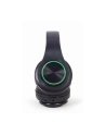 GEMBIRD Słuchawki stereofoniczne Bluetooth z efektem świetlnym LED czarne - nr 27