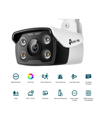 tp-link Kamera IP 4MP Zewnętrzna VIGI C340(4mm)