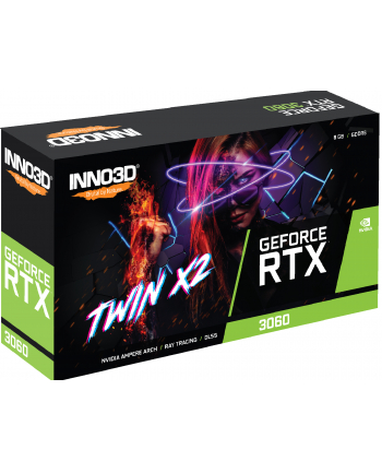 Karta graficzna Inno3D GeForce RTX 3060 8GB Twin X2 / N30602-08D6-11902130