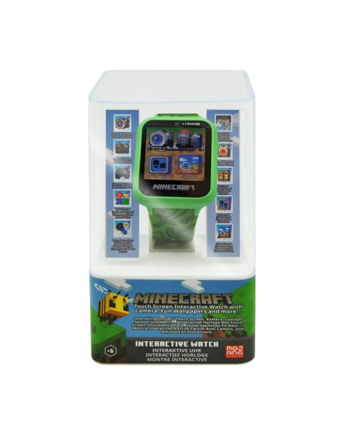 kids euroswan Zegarek elektroniczny Smart watch Minecraft MIN4045 główny