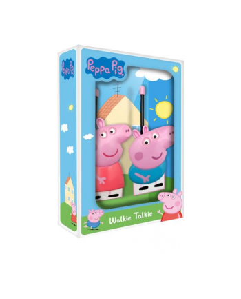 Walkie talkie 3D Świnka Peppa. Peppa Pig PP17048 Kids Euroswan